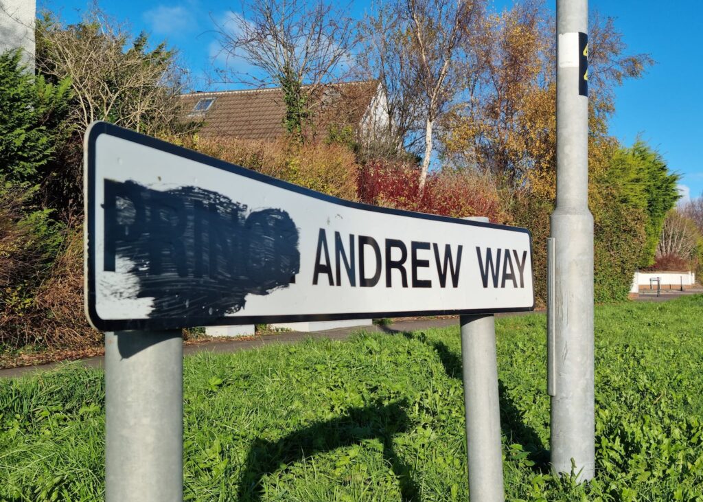 Mid and East Antrim Council agrees to rename ‘Prince Andrew Way’
