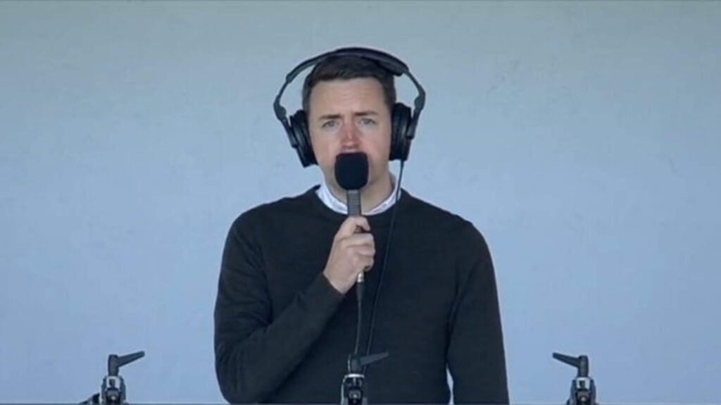 Carrickfergus commentator’s ‘childhood dream’ comes true as he lands Wembley final role